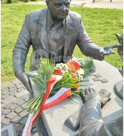 Henryk Slawik és idősebb Antall József