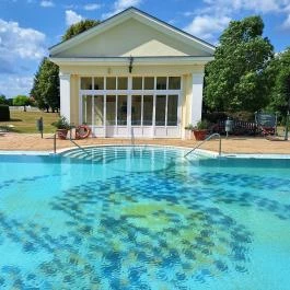 Hertelendy Kastély, Kutas - Medence/kert