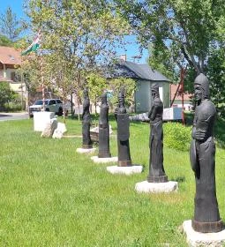 4. legjobb látnivaló: Hét vezér-szoborcsoport