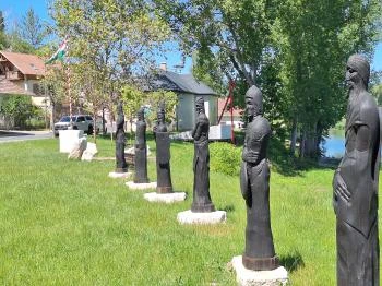 Hét vezér-szoborcsoport Bodrogkeresztúr