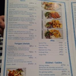 Heureka Original Greek Food, Budapest - Étlap/itallap