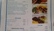 Heureka Original Greek Food Budapest - Étlap/itallap Heureka Original Greek Food Budapest - Étlap/itallap