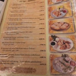 Hoang Anh Restaurant Budapest - Étlap/itallap