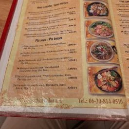 Hoang Anh Restaurant Budapest - Étlap/itallap