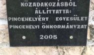 Holocaust emlékmű Pincehely - Egyéb