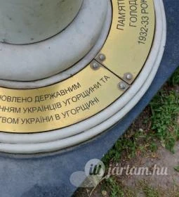 A holodomor áldozatainak emlékműve