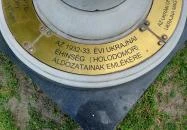 A holodomor áldozatainak emlékműve Budapest