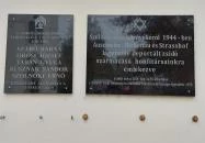 A holokauszt mártírjainak emlékköve Szolnok