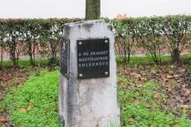 A holokauszt mártírjainak emlékköve Szolnok