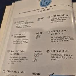 Homály Grill & Bar, Bicske - Étlap/itallap