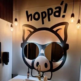 Hoppá Bistro Budapest - Mosdó
