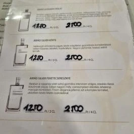 Horgásztanya Vendéglő , Rum - Étlap/itallap