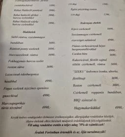 Horgásztanya Vendéglő 