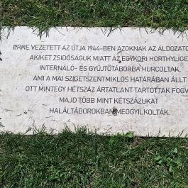 A Horthyligetre hurcoltak emlékműve Budapest - Egyéb