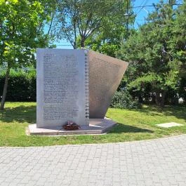 A Horthyligetre hurcoltak emlékműve Budapest - Külső kép