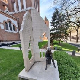 Hortobágyra deportált családok emlékműve Szeged - Külső kép