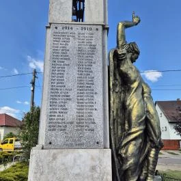 Hősi emlék Kóka - Külső kép