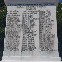 Hősi emlékmű Biharugra - Egyéb