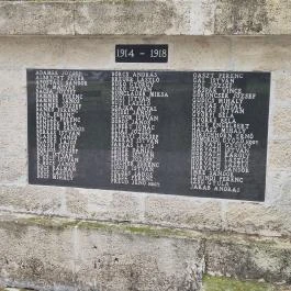 Hősi emlékmű, Bicske - Egyéb