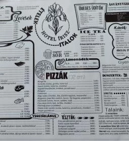 Hotel Írisz étterme