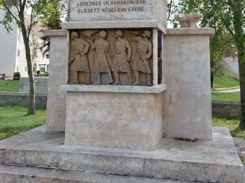 Hungária I. világháborús emlékmű Mosonmagyaróvár