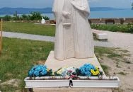 I. András és Anasztázia Hercegnő szobra Tihany