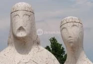 I. András és Anasztázia Hercegnő szobra Tihany