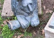 I. Béla király szobra Szekszárd