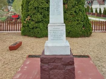 I. & II. világháborús emlékmű Pogányszentpéter