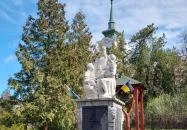 I. és II. világháborús emlékmű Akasztó