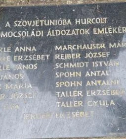 I. és II. világháborús emlékmű