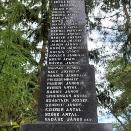 I. és II. világháborús emlékmű Alsómocsolád - Egyéb