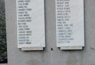 I. és II. világháborús emlékmű Kondoros