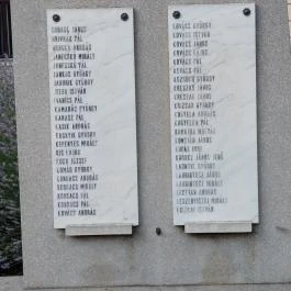  I. és II. világháborús emlékmű Kondoros - Egyéb