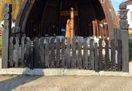 I-II. világháborús emlékmű Uszka