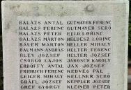 I. és II. világháborús emlékmű - Templom köz Budapest