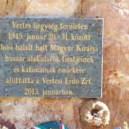 I. Magyar Királyi Huszárhadosztály emlékműve, Vérteskozma - Egyéb