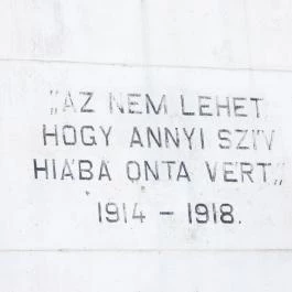 I. világháború hősi halottainak emlékműve, Karcag - Egyéb