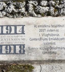 I. világháborús emlékmű