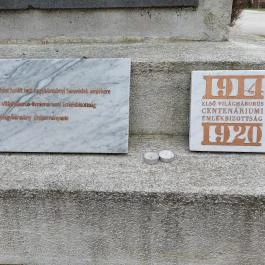 I. Világháborús emlékmű Nagybörzsöny - Egyéb