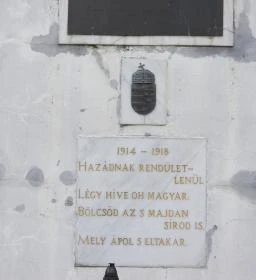 I. világháborús emlékmű