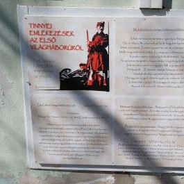 I. világháborús emlékmű Tinnye - Egyéb