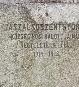 I. világháborús emlékmű