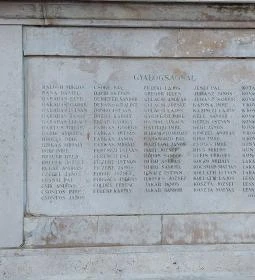 I. világháborús emlékmű