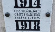 I. világháborús emlékmű Gomba - Egyéb