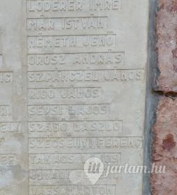 I. világháborús emlékmű