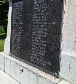 I. világháborús emlékmű