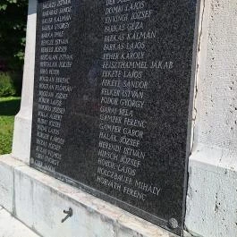 I. világháborús emlékmű Tapolca - Egyéb