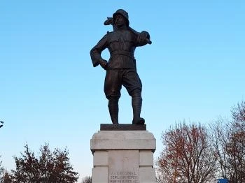 I. világháborús emlékmű Baracska