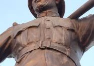 I. világháborús emlékmű Baracska